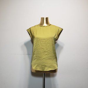 H&M Chartreuse Sleeveless Top